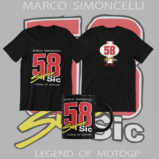 Sic 58 Legend Combo – Tribute to Marco Simoncelli